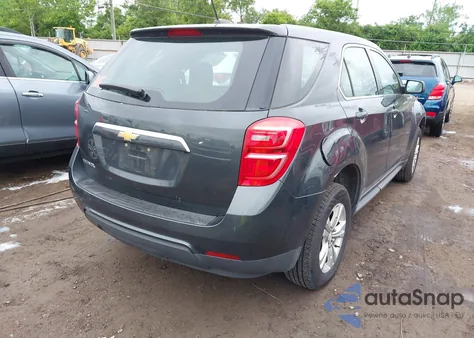 2017 Chevrolet Equinox Ls из США, поврежденный, VIN 2GNALBEK4H1528438